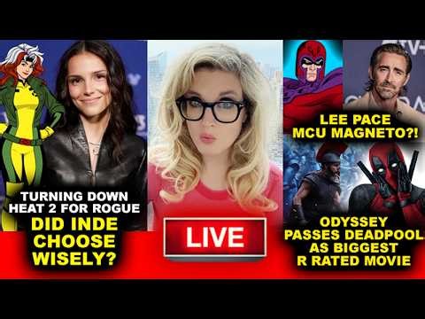 Inde Navarrette Heat 2 vs MCU X-Men Rogue! Lee Pace Magneto? Odyssey vs Deadpool R Rated Box Office