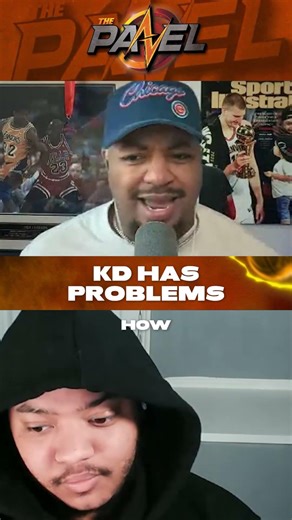 What's Kevin Durant DOING out there...?