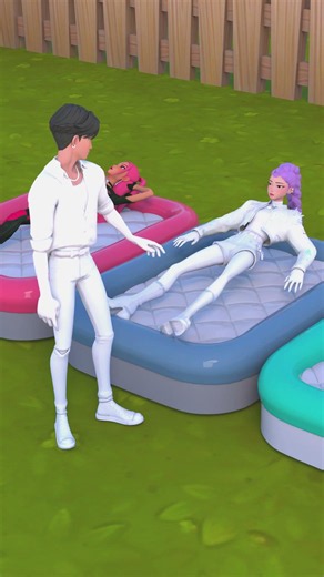Which one is Rumi's bed? | Kpop demon hunters Funny #kpopdemonhunters