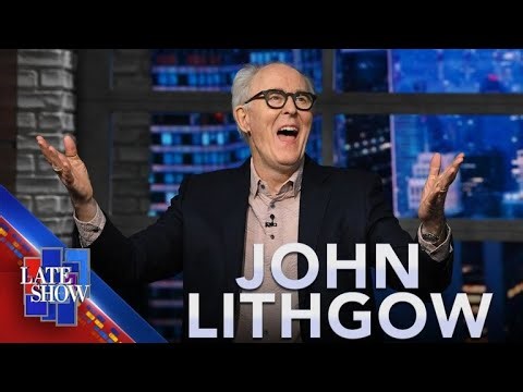 "The Mighty Colbert" - John Lithgow Reads A Special Poem He Wrote For Stephen