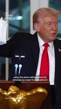 Trump uses the military to justify his D.C. arch construction project