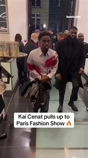 Kai Cenat Takes Paris Fashion Week by Storm
