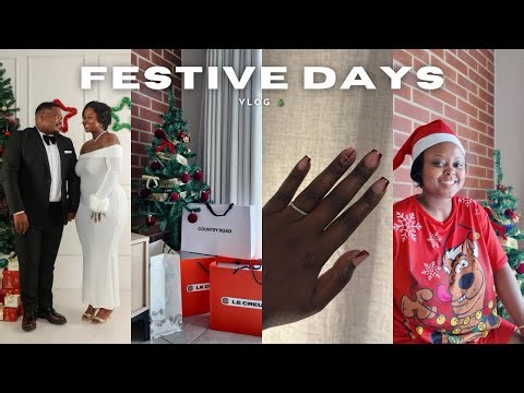 Festive Days | Campaigns, Festive Nails, Preparations, Christmas Day, Gifts Unboxing, & NYE 🎄🎁