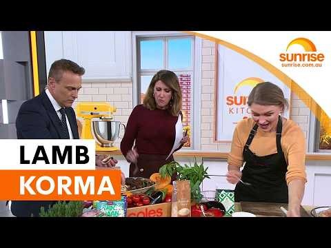 Slow-cooked lamb korma with eggplant | Sunrise