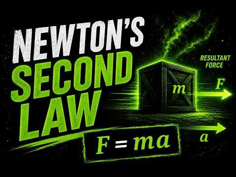 Newton’s Second Law (F = ma) Explained in 6 Minutes