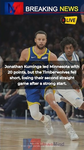 Curry's 44 Points Lead Warriors to Victory Over Timberwolves