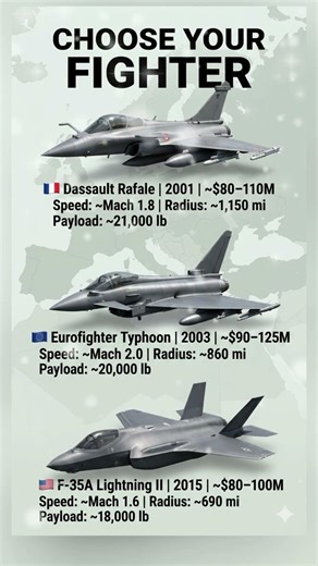 Choose Your Fighter: F-35 | Typhoon | Rafale