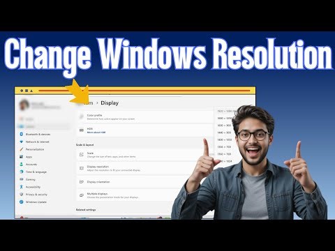 How To Change Resolution To 1920X1080 In Windows 11 | Full HD Display Fix (2025)