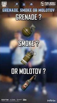 Grenade, Smoke, or Molotov? 🎳💨🔥