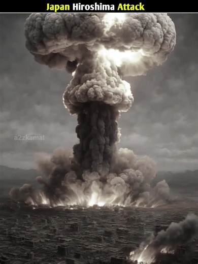 Hiroshima Atomic Bomb 😨