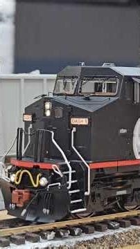 Rivet Counter HO Scale GE DASH-9, GECX Demonstrator Unit Startup #Dash9