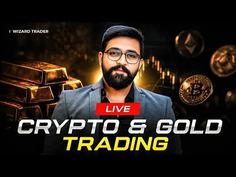 Crypto & Gold Analysis || 1st Jan || Wizard Trader - Harshit Patel