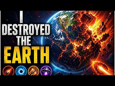 I destroyed the earth 🌍
