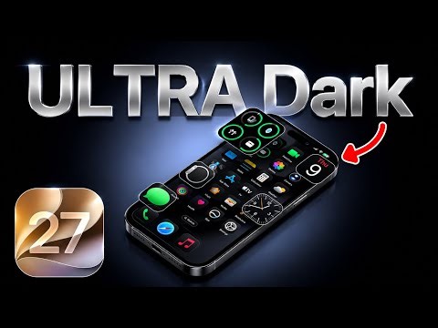 iOS 27 - Enable ULTRA Dark Liquid Glass on iPhone 