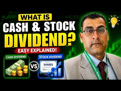 What is Cash & Stock Dividend (easy explained)[AMJ Growth] 