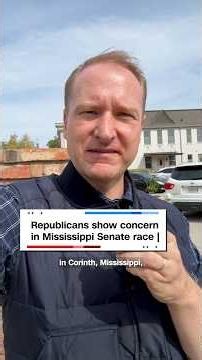 Republicans show concern in Mississippi Senate race