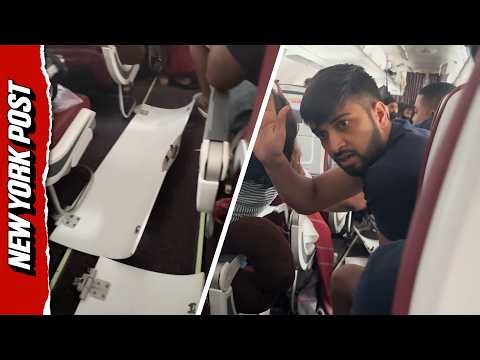 'Fasten Your Seatbelts!: New Footage Captures Destruction After Severe Air India Flight Turbulence
