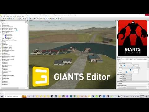 Giants Editor Tutorial | Second Ferry Area With Boats | FS25 Step 89