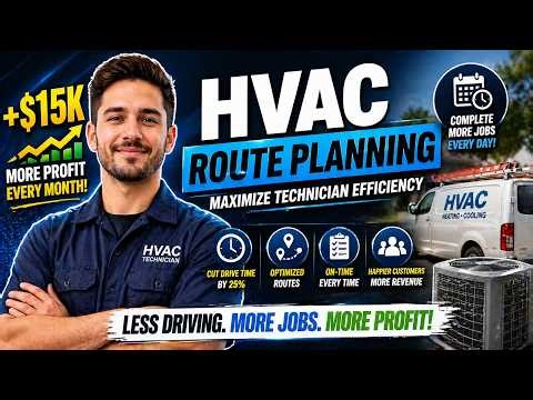 HVAC Route Planning Software: Reduce Drive Time & Increase Jobs (2026 Guide) #routeplanner