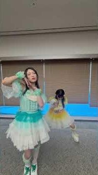 ソーラン節自由形🔥💚らな＆💛れい #linq #idol#ソーラン節