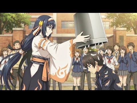 Poor Boy Wants a Quiet Life, but Ghost, Alien, and Witch Girls Invade His Room to Kick Him Out