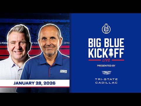 January 28, 2026 | Big Blue Kickoff Live | New York Giants