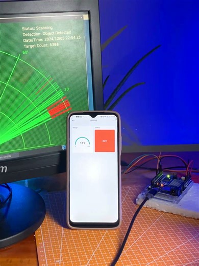 Build a Simple Radar System with Arduino UNO R4