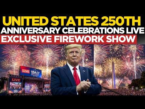 USA News LIVE : USA Independence Day 2026 LIVE Celebrations | Donald Trump | 4th Of July Fireworks