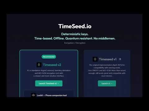 [Dutch] Timeseed.io versie 2