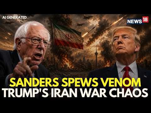 US Iran War LIVE: Bernie Sanders Hits Out at Trump Over Iran War Strategy | AOC DETROIT LIVE | N18G