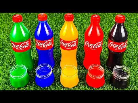 EXPERIMENT: Big Toothpaste Eruption from Giant Coca-Cola Rocket, Mtn Dew, Fanta, Cola and Mentos