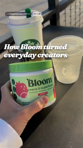 How Bloom turned everyday creators into a ~$170M year. Instead of betting on one big influencer, Bloom partnered with regular creators and let them show it in their real morning routines. 5,600… | Jem Social