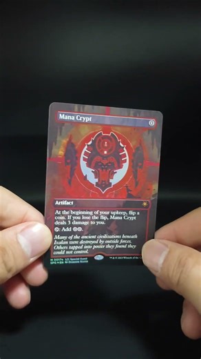 Real Card vs. High-End Proxy: The $200 Snap Test You Need to See 🃏💸 #mtg #manacrypt #edh