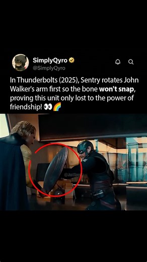 Lewis Pullman Saved Wyatt Russell With This GENIUS Move in Thunderbolts* 😳 #Shorts