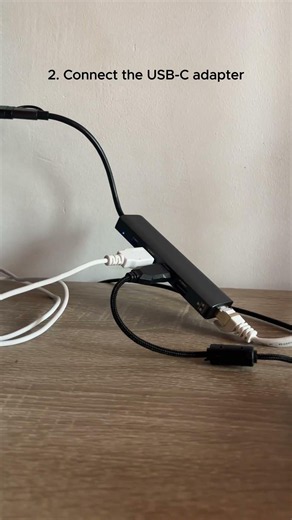 No Ethernet Port?| USB-C Adapter #techtips #ethernet #laptop #contentcreator