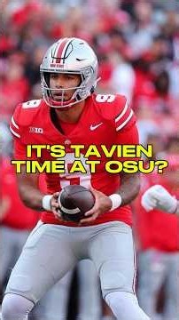 Is it Tavien time at Ohio State? #buckeyes