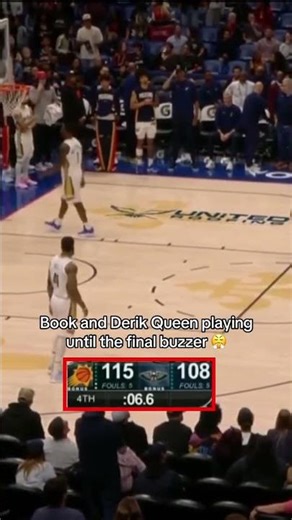 The foul at the end 😂