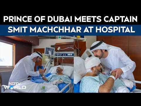 Crown Prince Of Dubai Meets Flydubai Flight Hero Captain Smit Machchhar