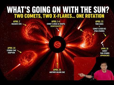 What’s Going On With the Sun? Two Comets, Two X Flares… One Rotation