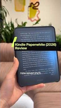 The Kindle Paperwhite (2026) Review 📚📖