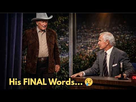 John Wayne Had 6 MONTHS TO LIVE When He Surprise Visited Johnny Carson — The Audience Was in Tears