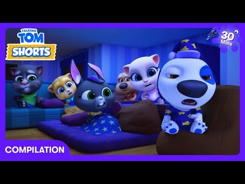 Talking Tom Shorts - The Spooky Stormy Night! ⛈️ | Kids Cartoons | WildBrain Zoo