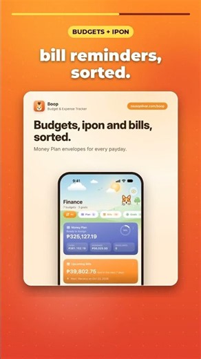 Where Did Your Sweldo Go? Boop, the Peso-First Budget App #Shorts