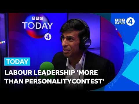 Rishi Sunak says a new prime minister must have a mandate | BBC Radio 4 Today