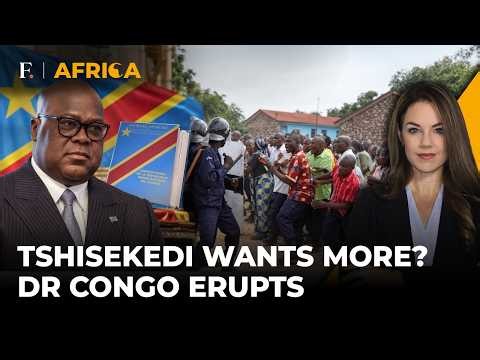 ‘Tshisekedi Must Resign’: DR Congo Protests Over Constitution Reform Turn Violent | Firstpost Africa