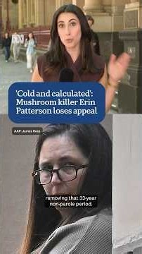 Mushroom killer Erin Patterson loses appeal | ABC NEWS