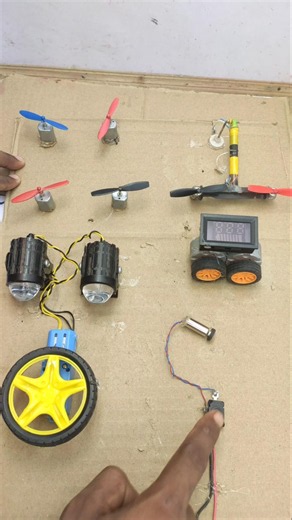 600 hi RPM Drone motor and fog light powering with use DC motor crossless motor and tyre_Dc Motor