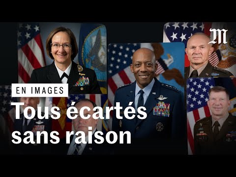 Etats-Unis : une "purge" dans l'armée américaine ?