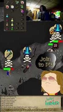 A Syndicate Classic! Pking in the slayer caves! #gaming #pking #games #osrs