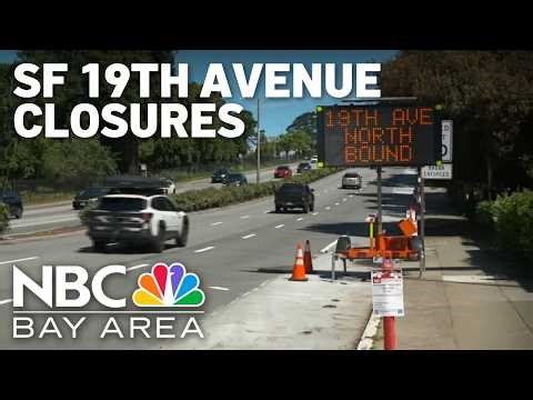 First round of San Francisco Highway 1 (19th Avenue) closures begins Friday